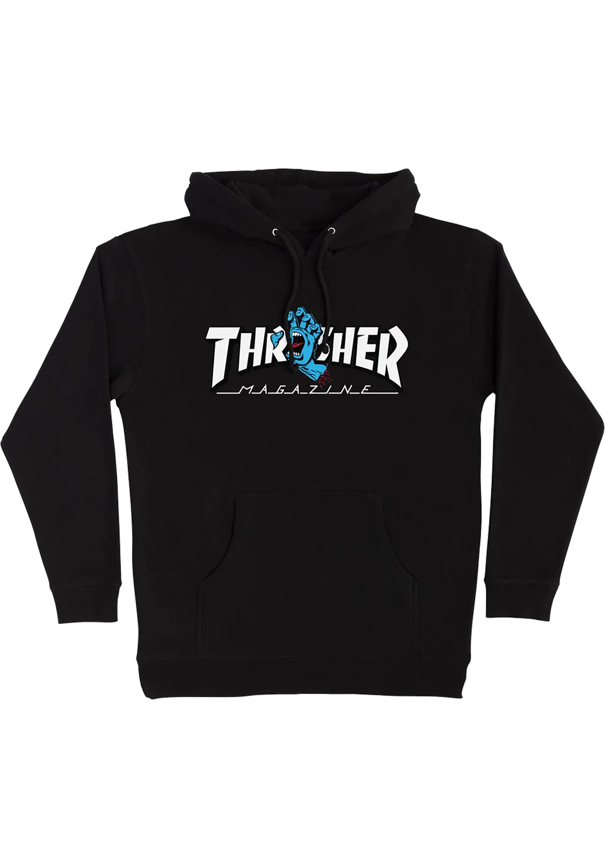 Thrasher Screaming Logo black Vorderansicht