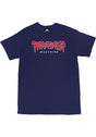 Jagged Logo navy Vorderansicht