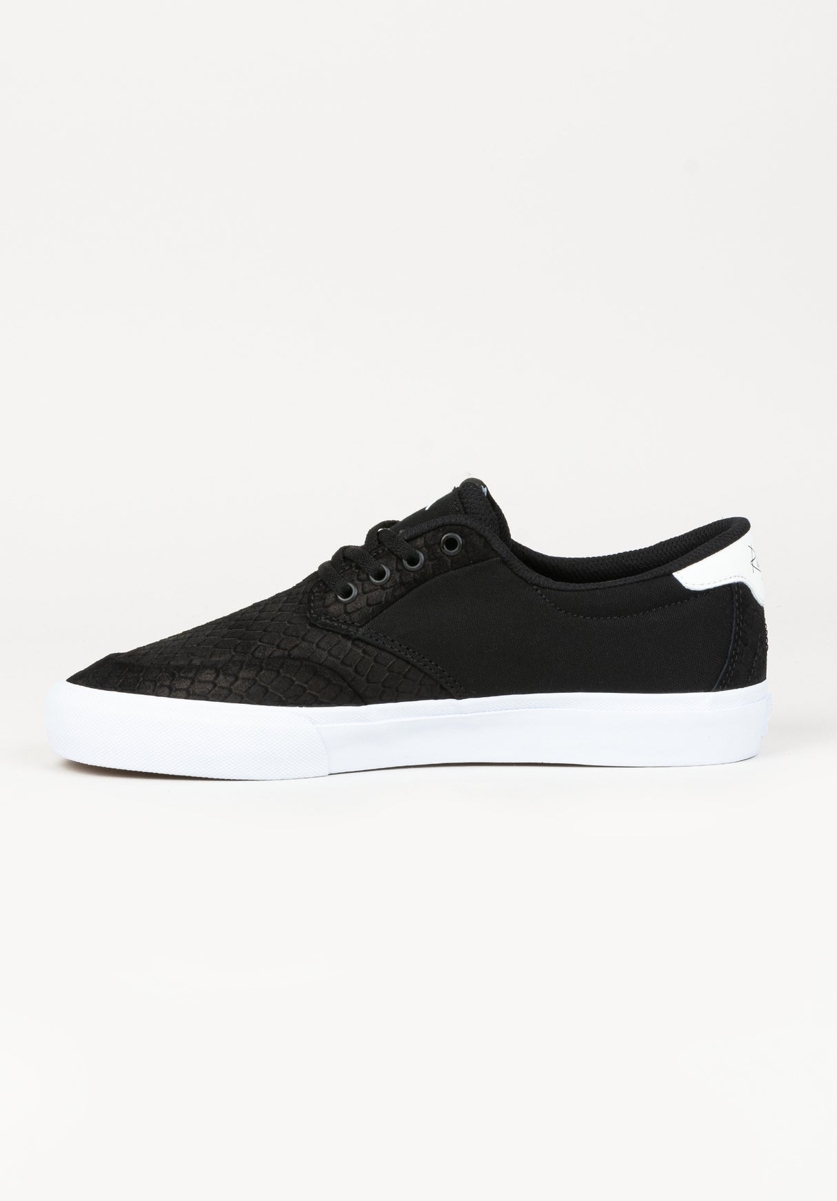 Riley 3 black-snake-suede Oberansicht