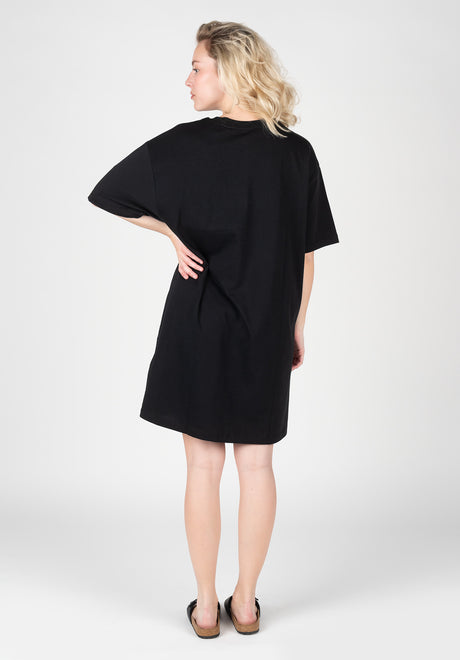 Sano Shirt Dress black Rückenansicht