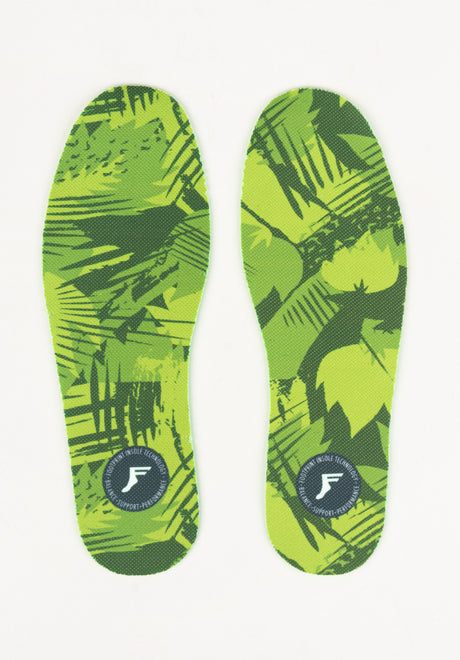 King Foam Flat 3mm Low green-camo Vorderansicht