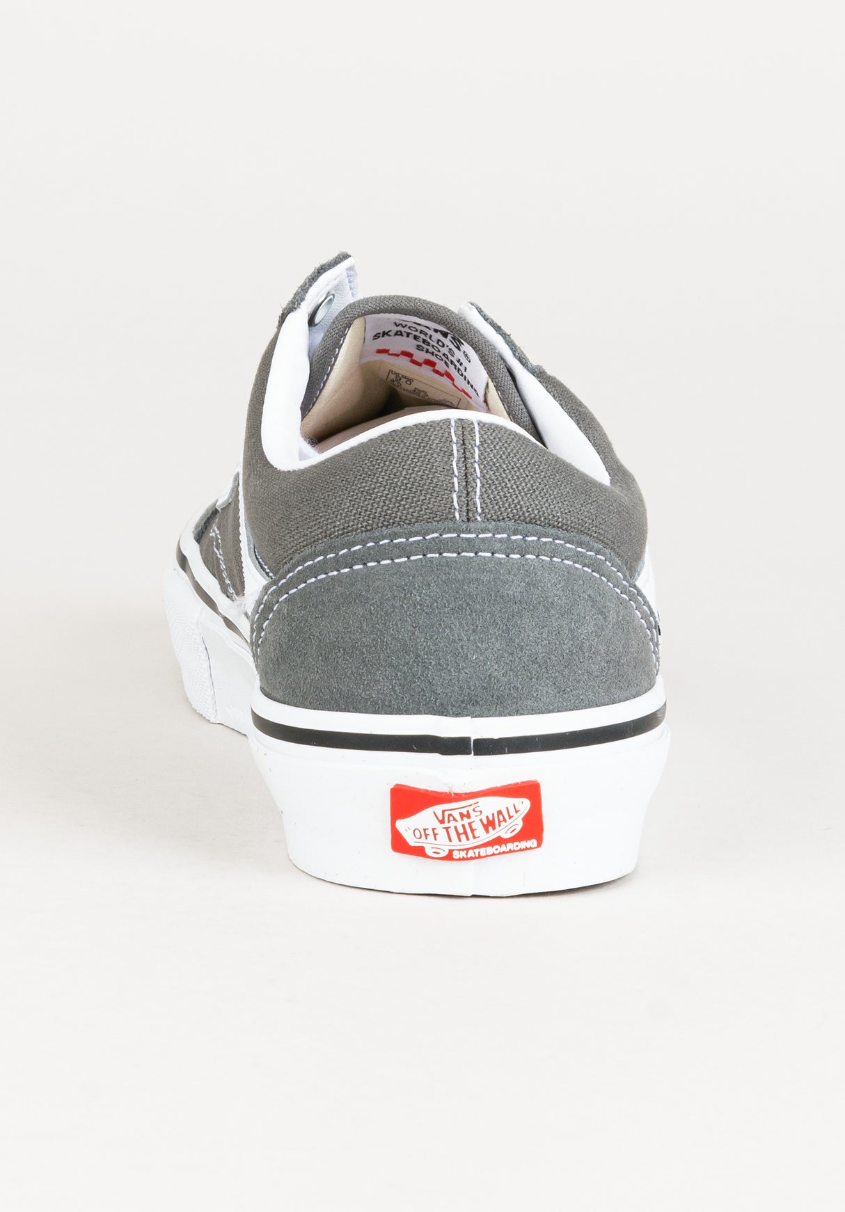 Skate Old Skool pewter-white Seitenansicht