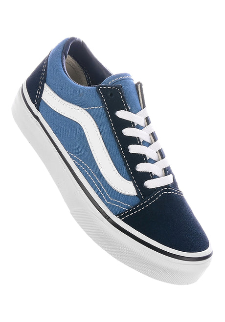 Old Skool Kids navy-white Vorderansicht