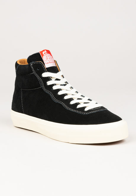 VM001 Suede Hi black-white Vorderansicht