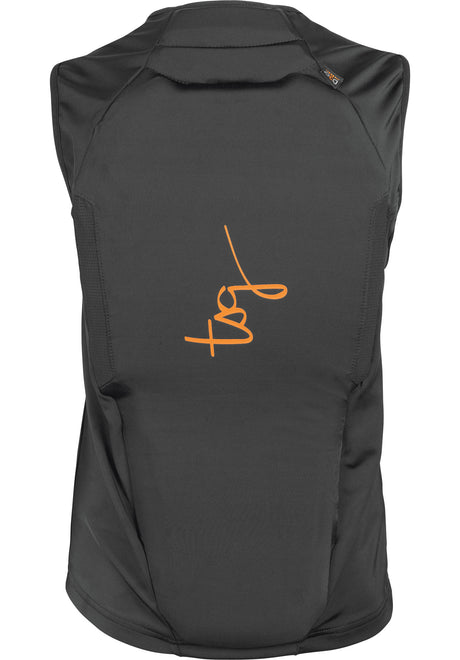 Backbones Vest WMN D3O black-orange Rückenansicht
