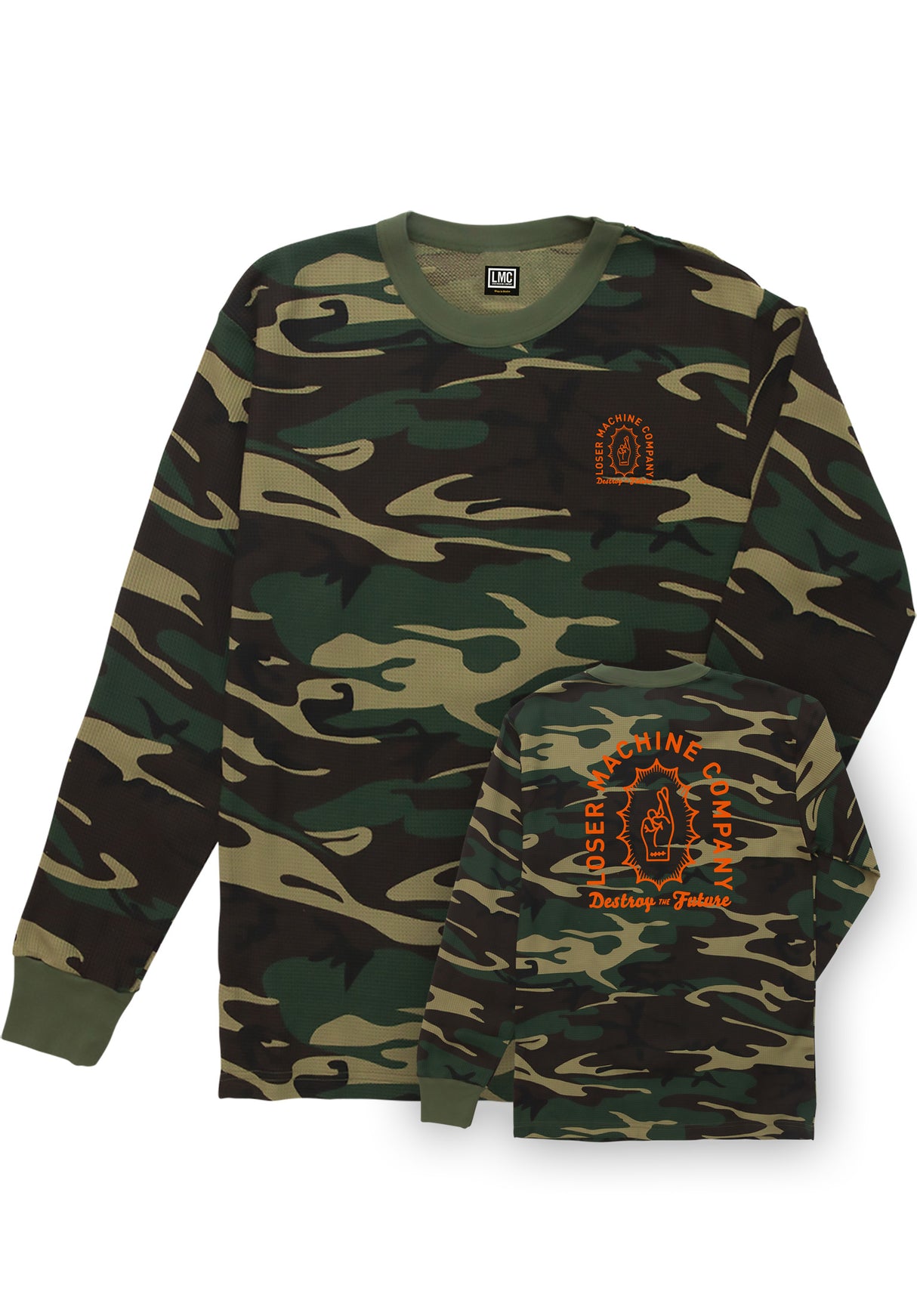 Boneyard Thermal woodlandcamo Vorderansicht