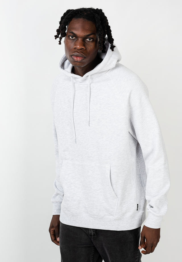 Script Hoodie lightheathergrey Vorderansicht