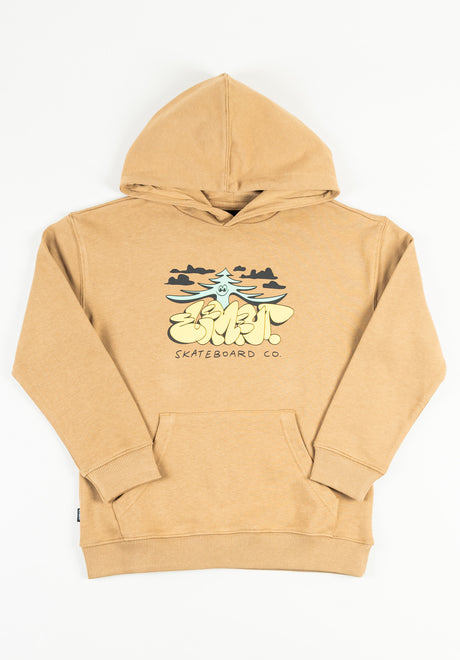 Bubble Woods Hood khaki Vorderansicht