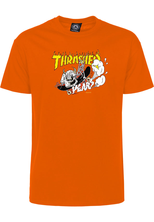 40 Year Neckface orange Vorderansicht