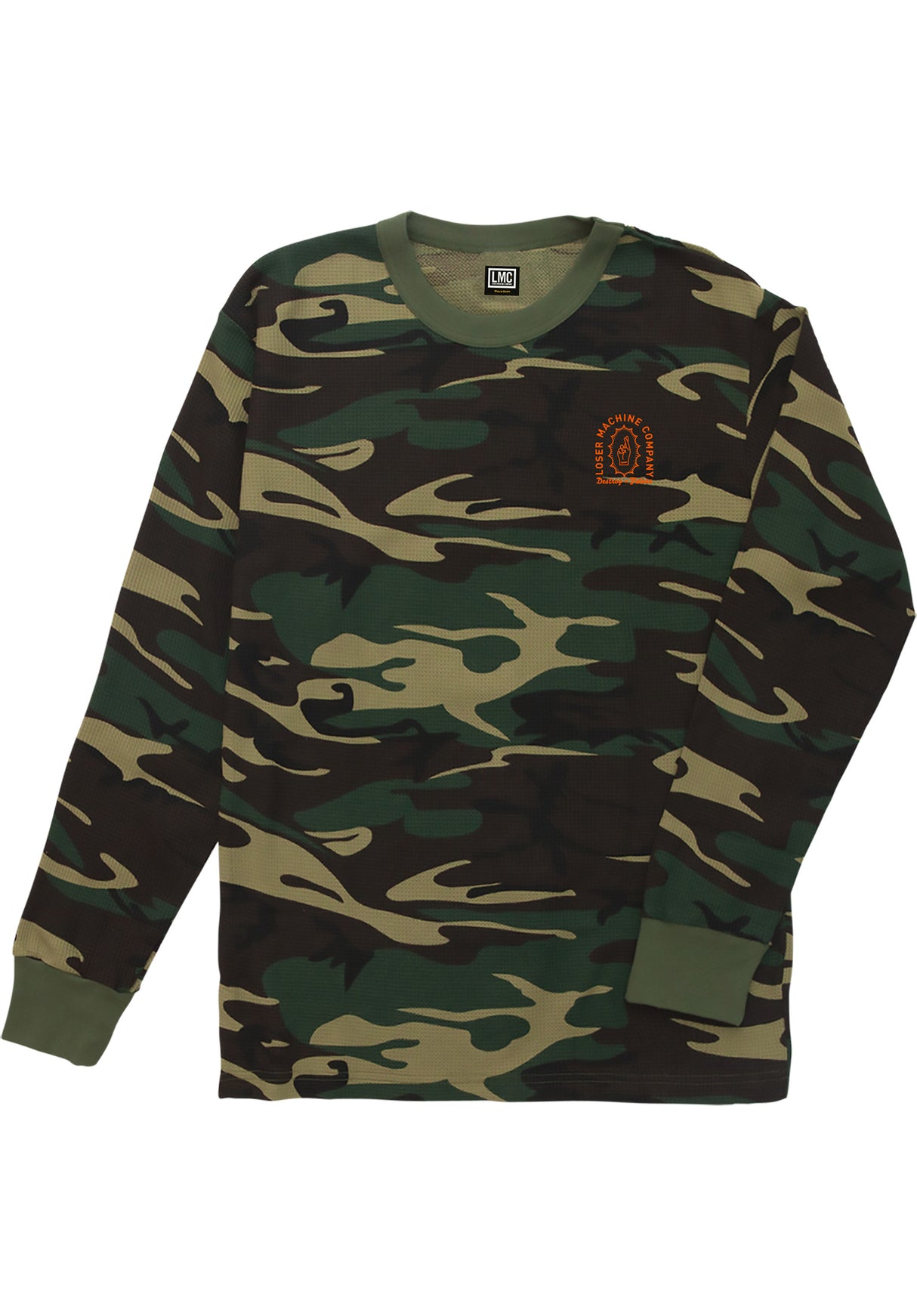 Boneyard Thermal woodlandcamo Rückenansicht