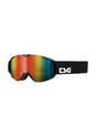 Goggle Expect 2.0 Mini solid black- rainbow chrome Vorderansicht