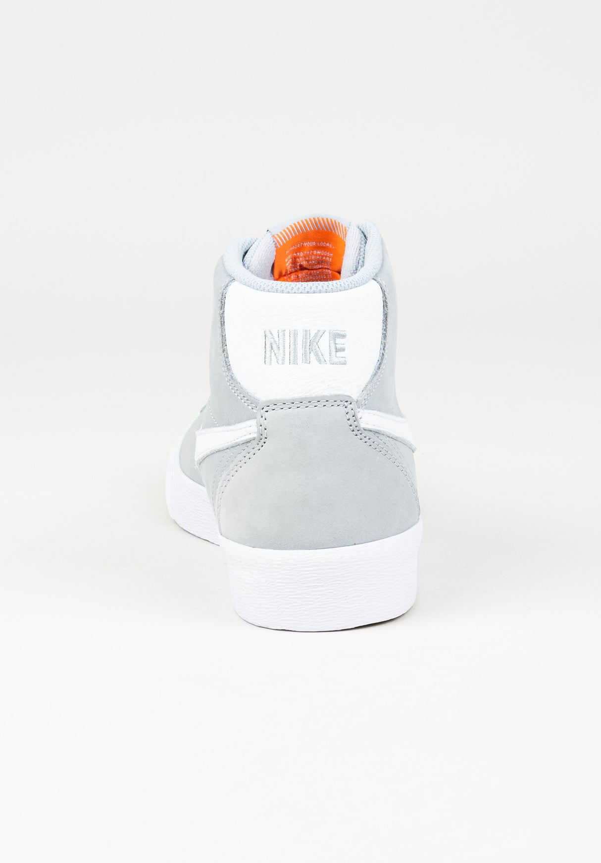 Nike SB Bruin High ISO wolfgrey-white-wolfgrey Seitenansicht
