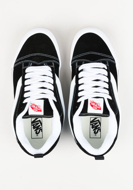 Vans Knu Skool Schuhe Jungs black-truewhite – Detailansicht 2