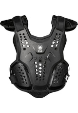 Chest Guard Youth black Rückenansicht