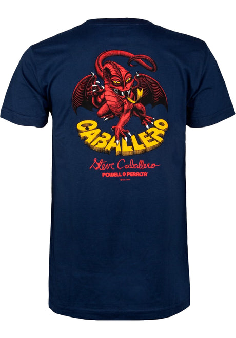 Powell-Peralta Cab-Classic-Dragon-II T-Shirt navy – Detailansicht 1