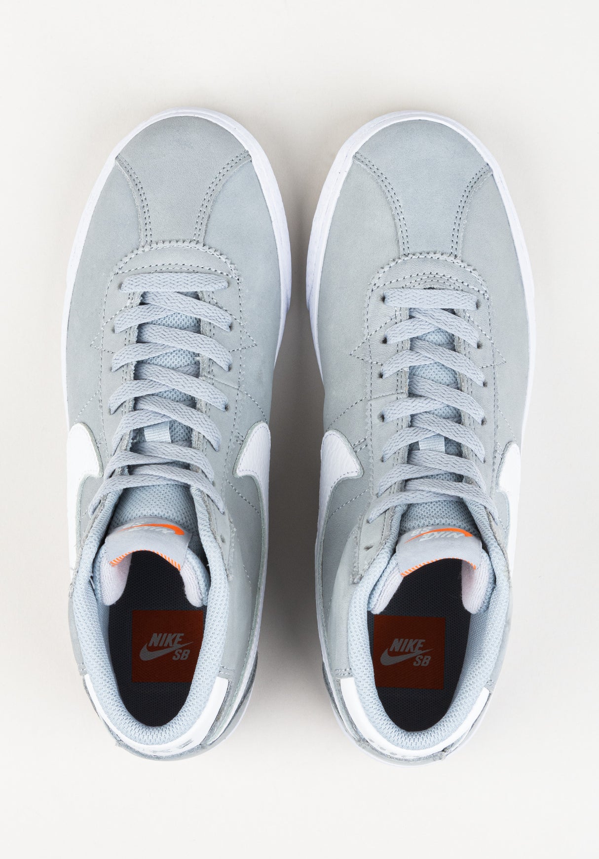 Nike SB Bruin High ISO wolfgrey-white-wolfgrey Close-Up2