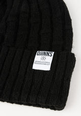 Basic Bamboo Knit black Rückenansicht