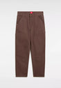 Skate Drill Chore AVE Loose Carp Pant chocolate-brown Vorderansicht