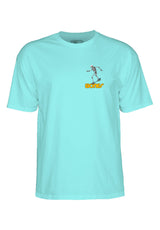 Skateboard Skeleton III celadon Rueckenansicht