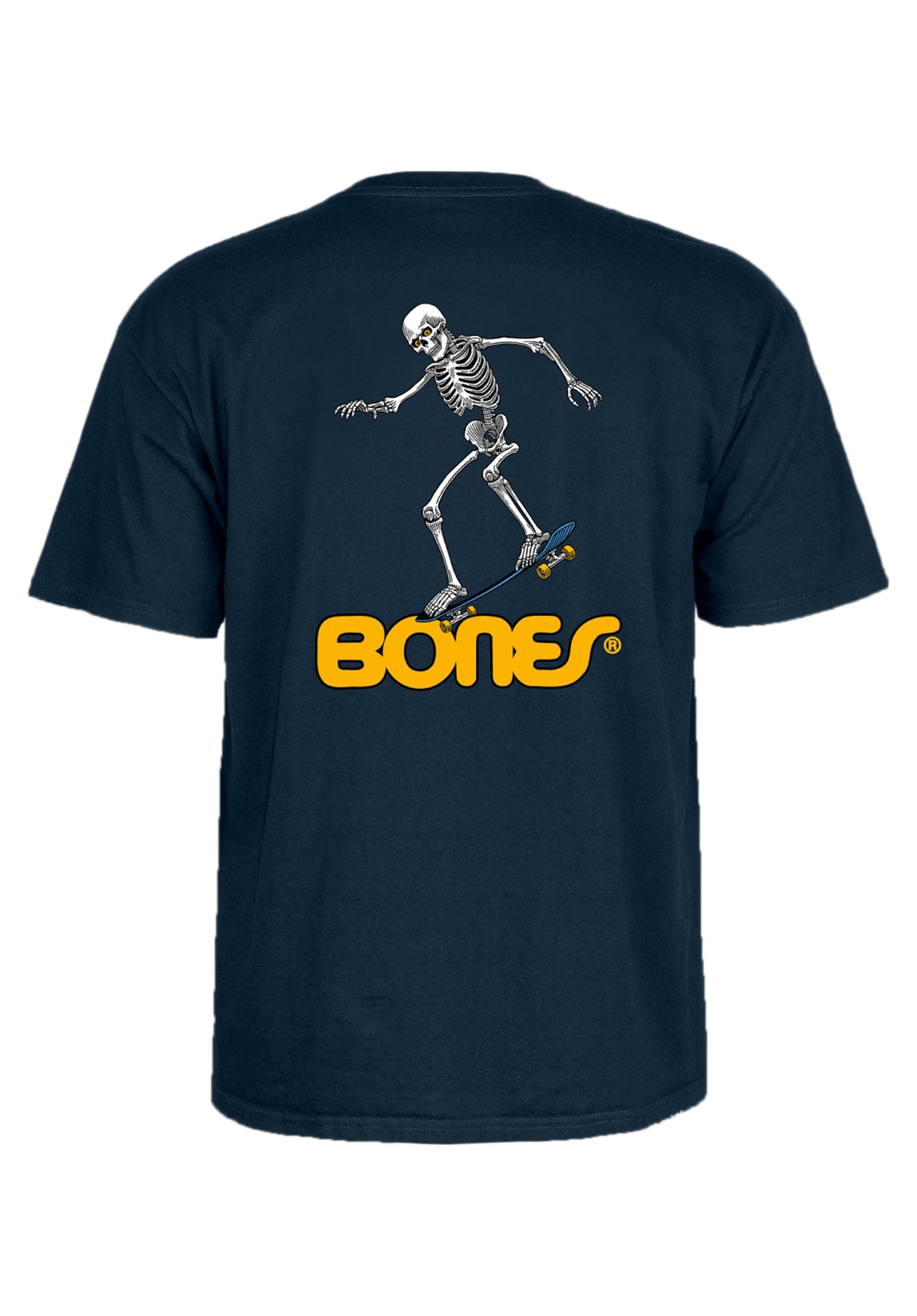 Skateboard Skeleton III navy Vorderansicht