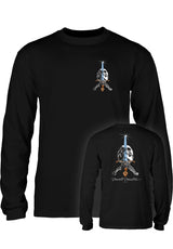 Skull & Sword black Vorderansicht