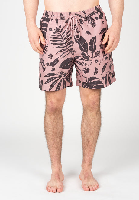 Slater Swim Trunks woodblockprint-glassypnik Vorderansicht