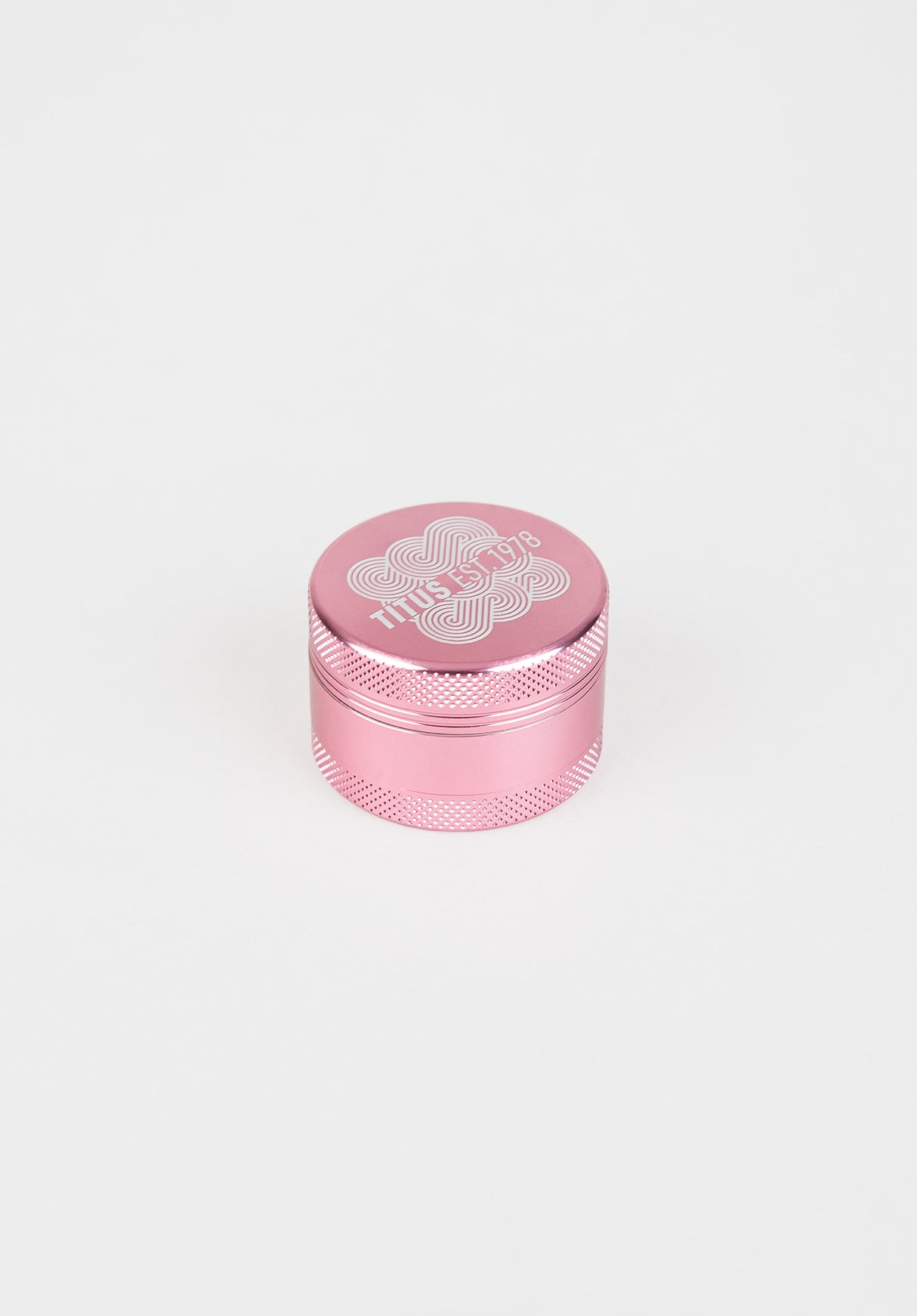 Spiro Pocket Metal 3 Parts Mini Grinder pink Vorderansicht