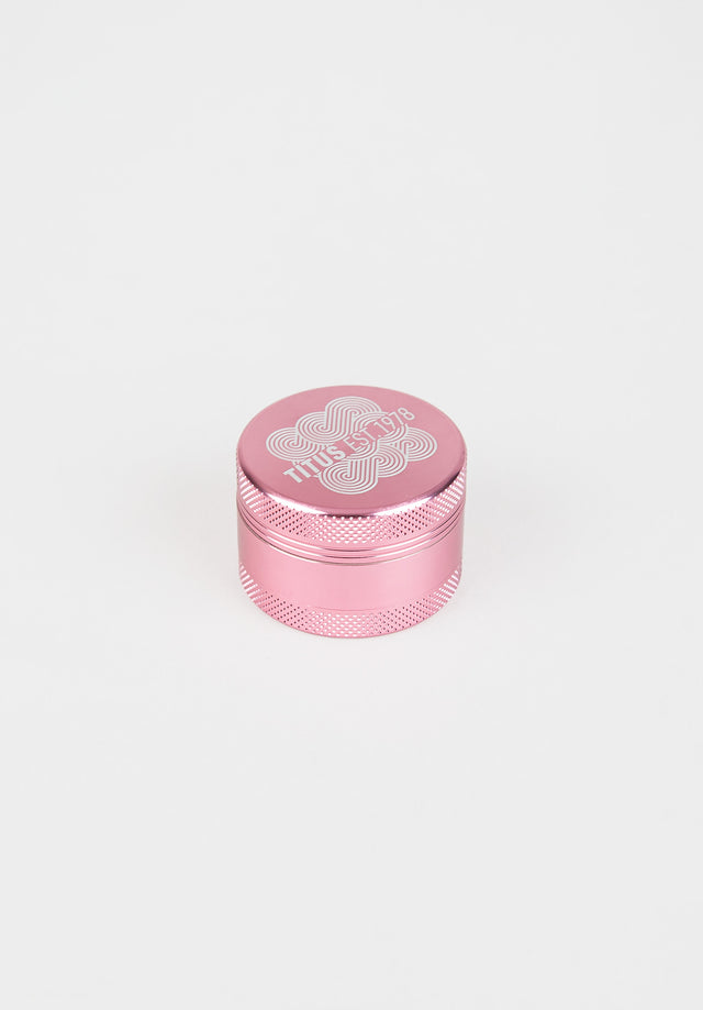 Spiro Pocket Metal 3 Parts Mini Grinder pink Vorderansicht