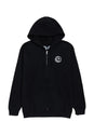 Star & Moon Embroidered black Vorderansicht