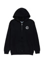 Star & Moon Embroidered black Vorderansicht
