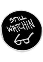 Still Watchin Lapel Pin black Vorderansicht