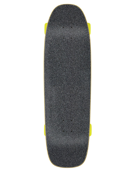 Street Skate Street Cruzer blue-yellow Rueckenansicht
