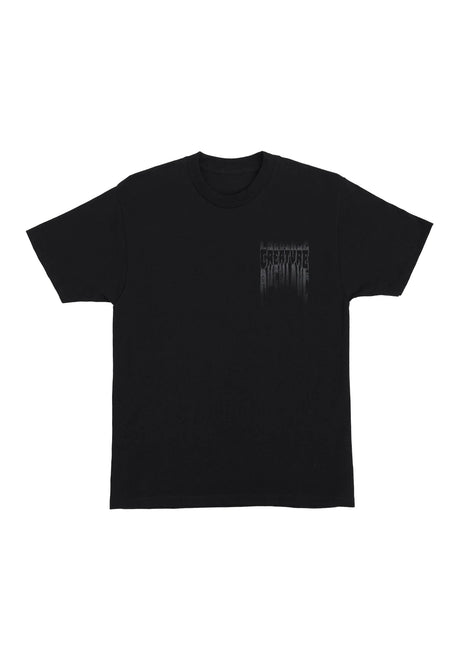 Tattered heavyweight black Rueckenansicht