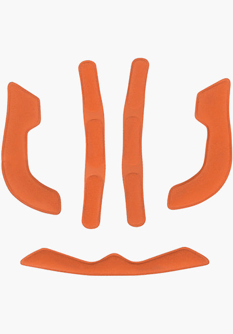 Trailfox Helmet Pad Kit HS orange Vorderansicht