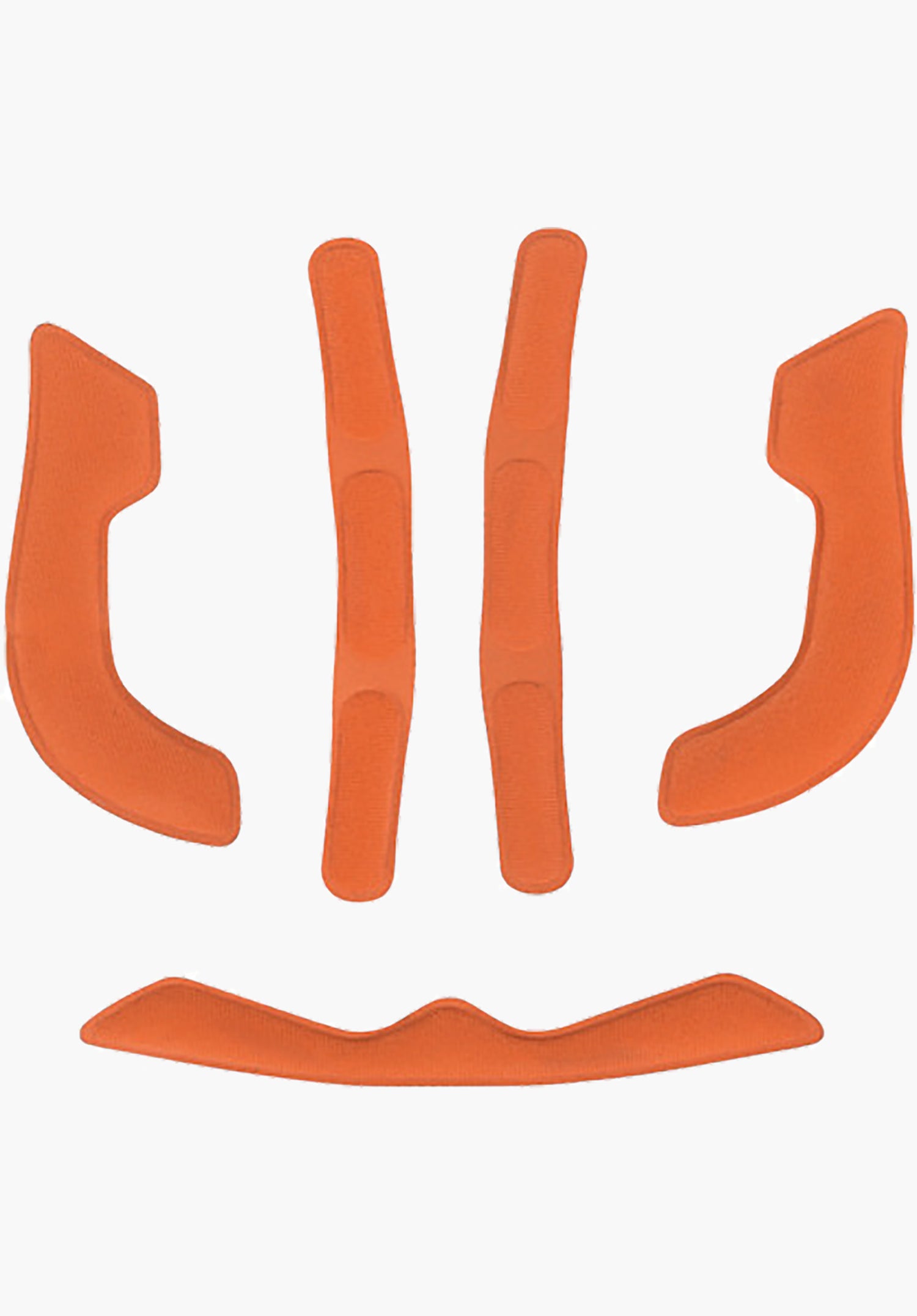 Trailfox Helmet Pad Kit HS orange Vorderansicht Zoom Image