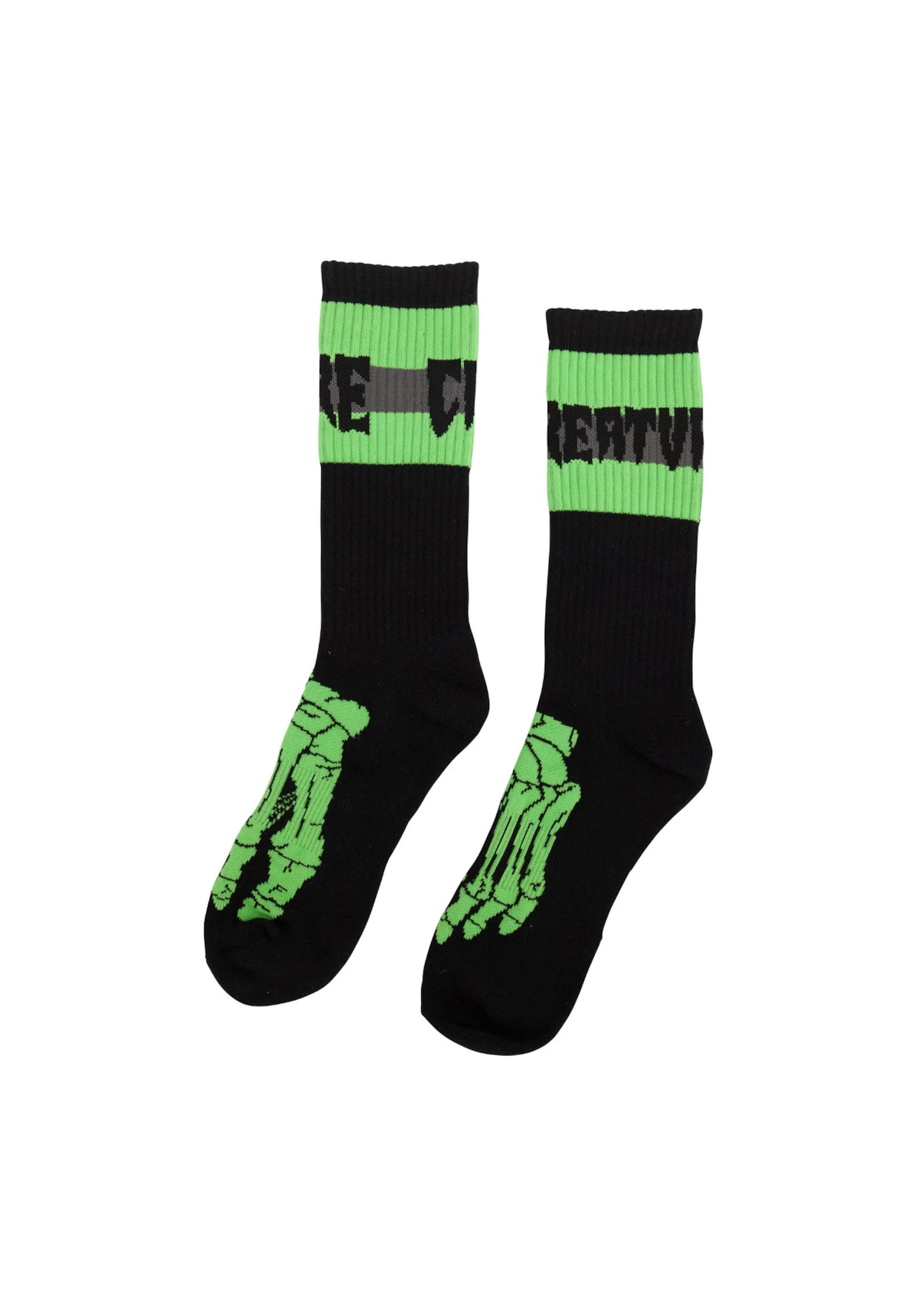 Trench Foot 2pk mid crew black Vorderansicht Zoom Image