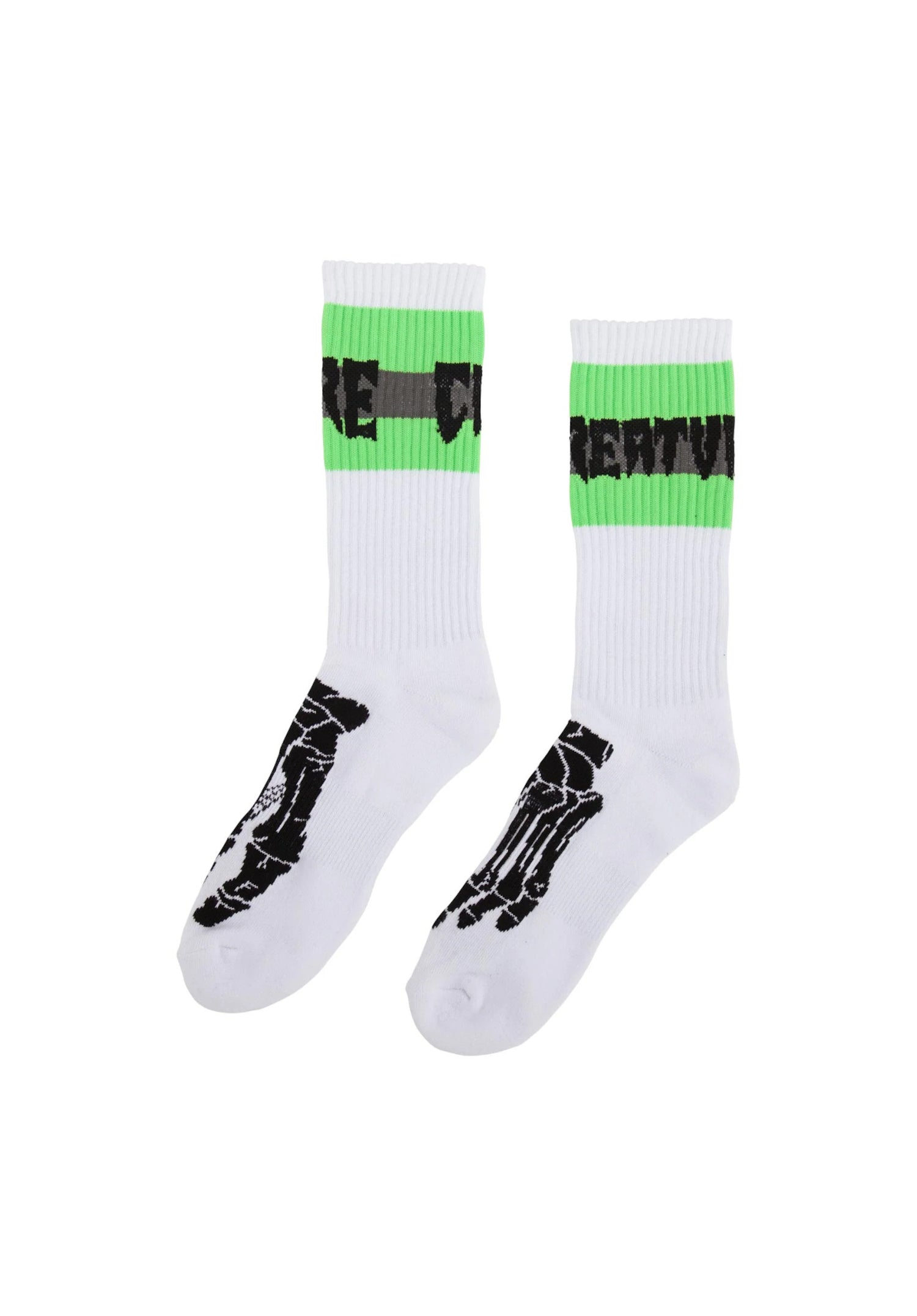 Trench Foot 2pk mid crew white Vorderansicht Zoom Image