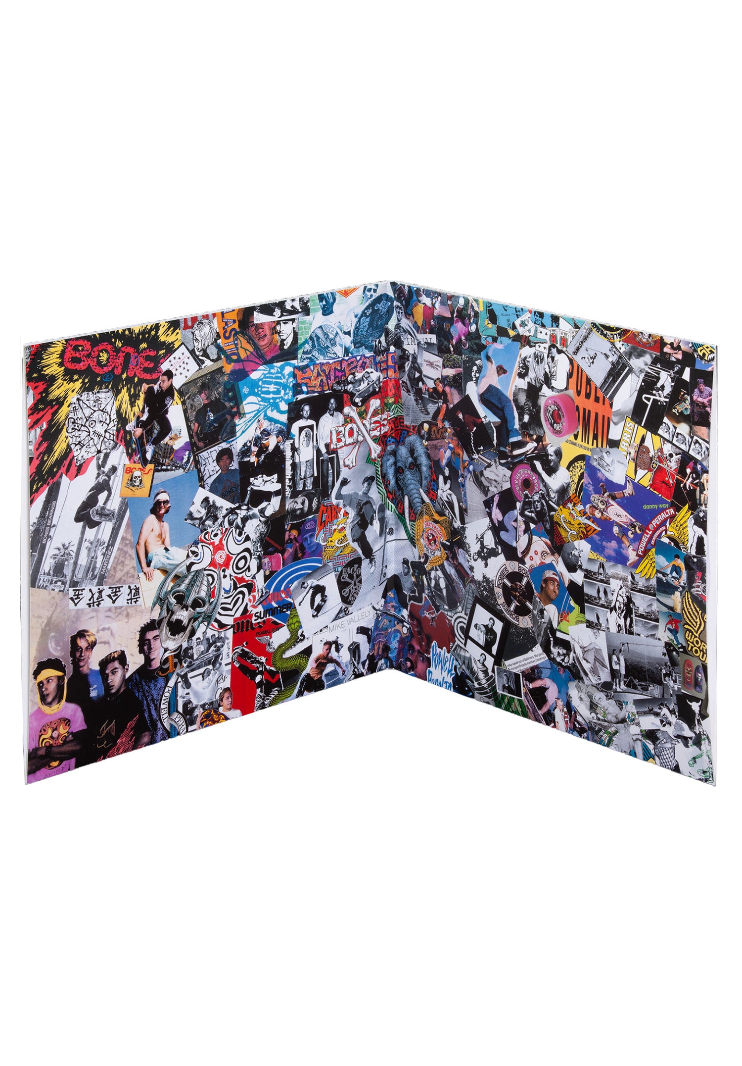 Vinyl LP Bones Brigade Video Tunes multicolored Rueckenansicht Zoom Image