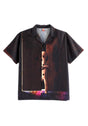 Visitor Button Down Shirt brown Vorderansicht