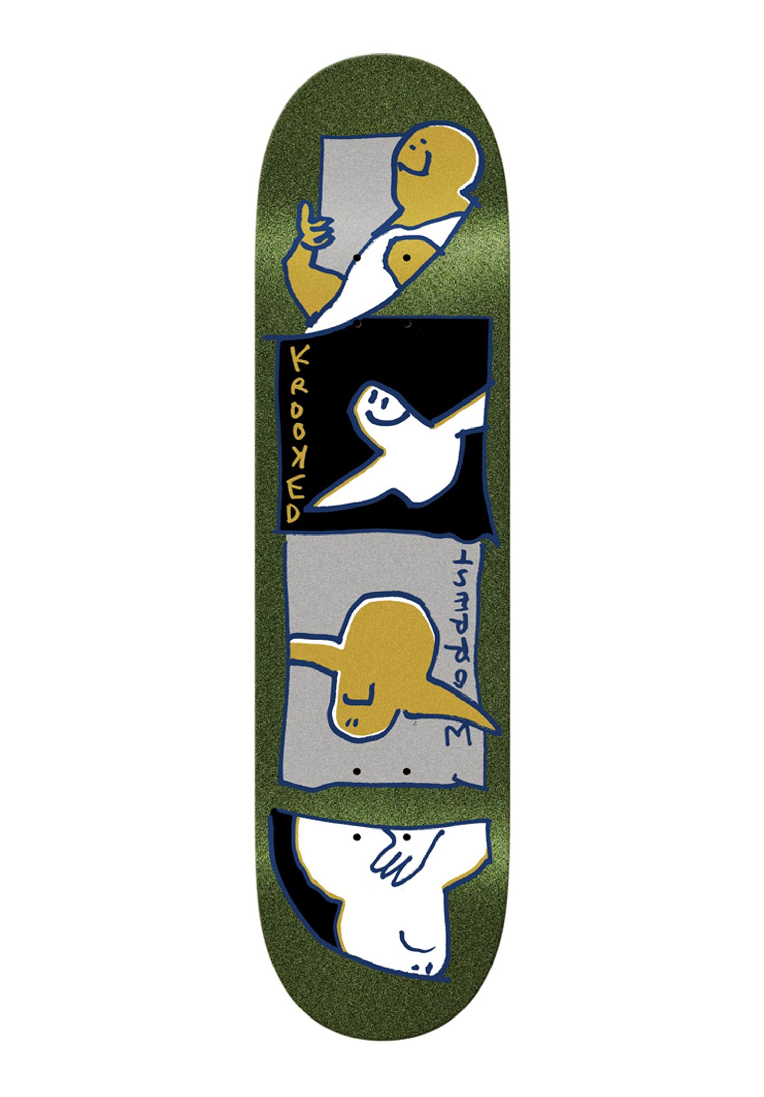 Worrest Gold Burd Slick green Vorderansicht Zoom Image