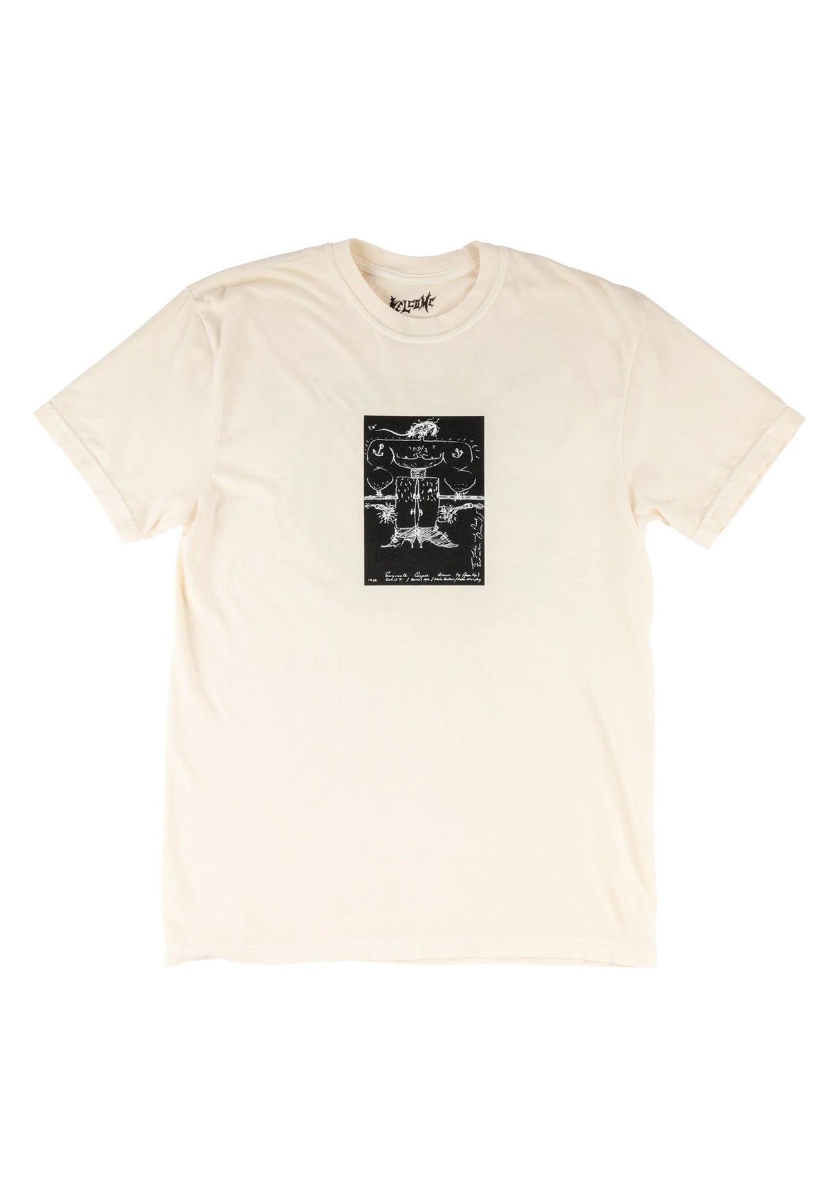 x BAUHAUS Exquisite Corpse Garment Dyed bone Vorderansicht