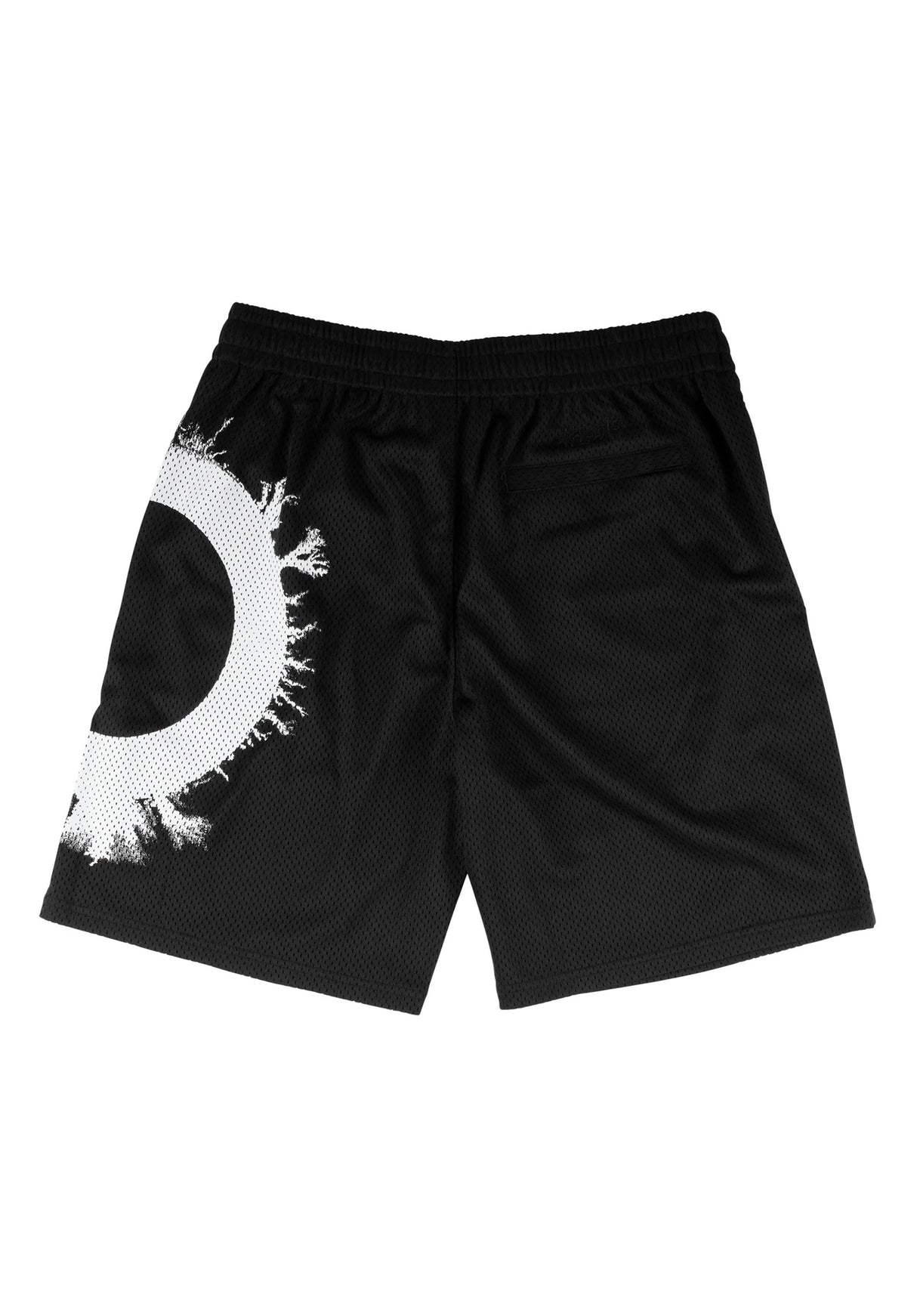 x BAUHAUS Spirit Mesh Shorts black Rueckenansicht