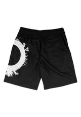 x BAUHAUS Spirit Mesh Shorts black Rueckenansicht