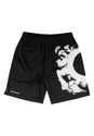 x BAUHAUS Spirit Mesh Shorts black Vorderansicht