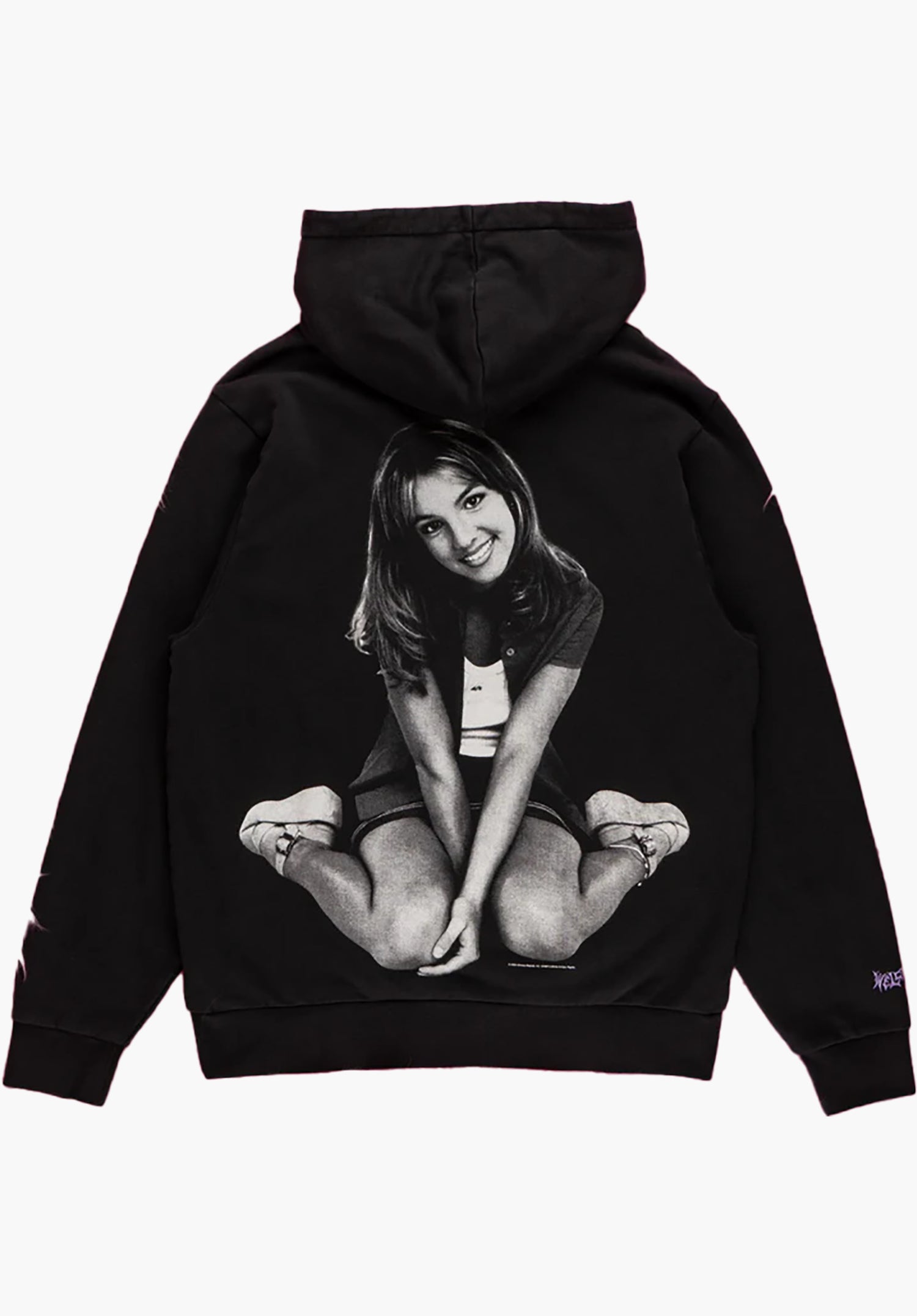 x Britney Spears Flower Pigment Dyed black Rueckenansicht Zoom Image