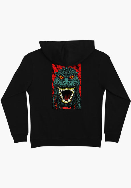 x Godzilla Destroyer Kids black Rueckenansicht