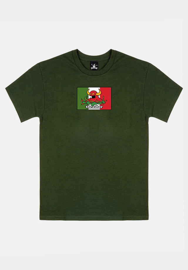 x Toy Machine Hecho forest green Vorderansicht