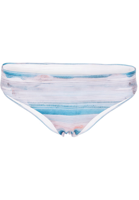 Washed Lines Full Bikini-Bottom mallardgreen Vorderansicht