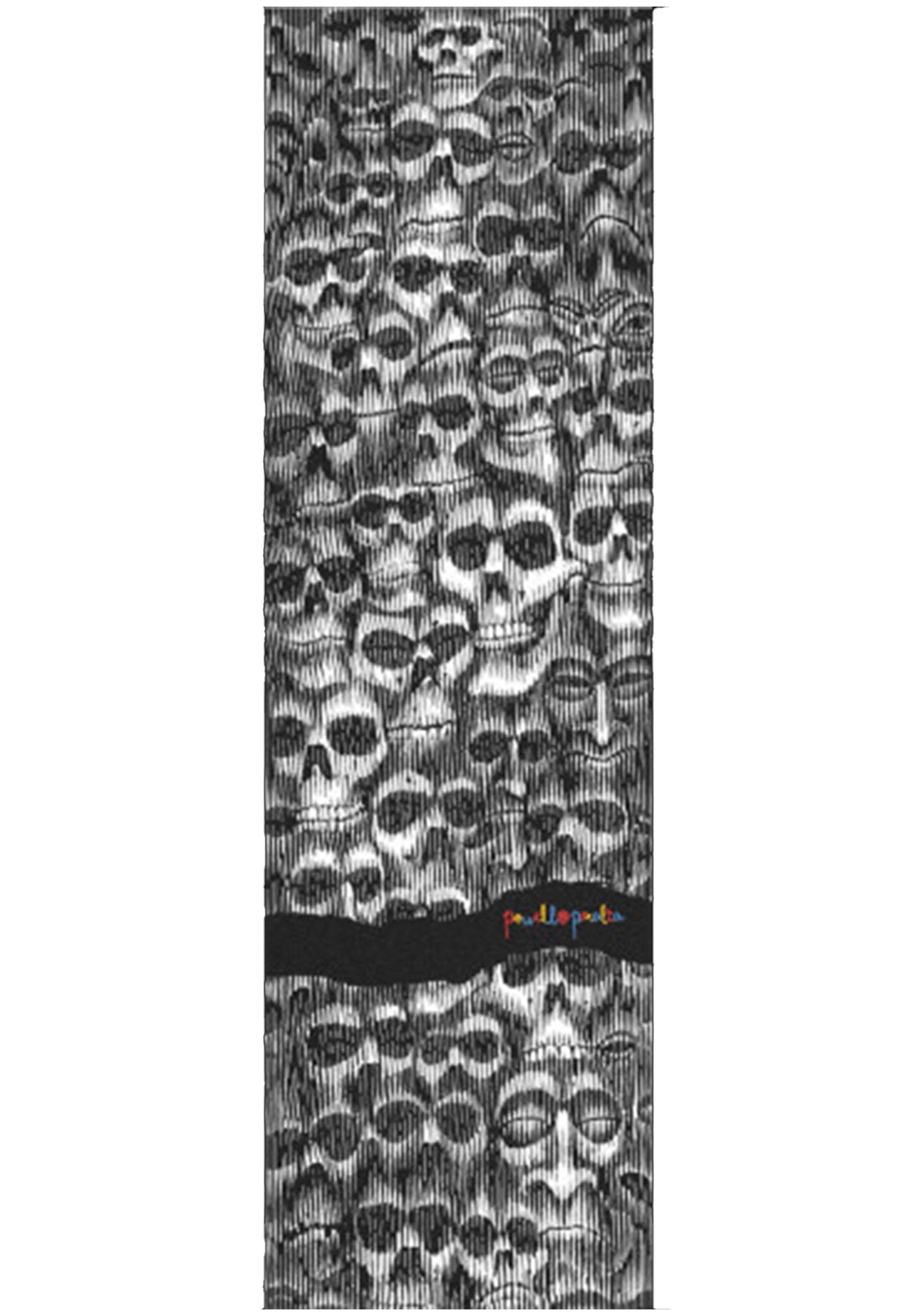 Color Me Skullz black-white Vorderansicht