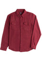 Go-To Flannel burgundy Vorderansicht
